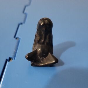 Black Obsedian Mother Earth Crystal Figure